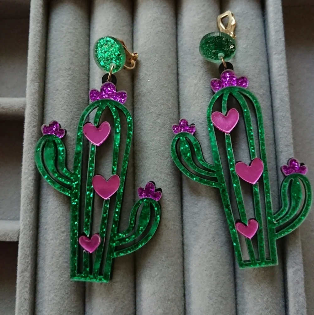 earrings add playful